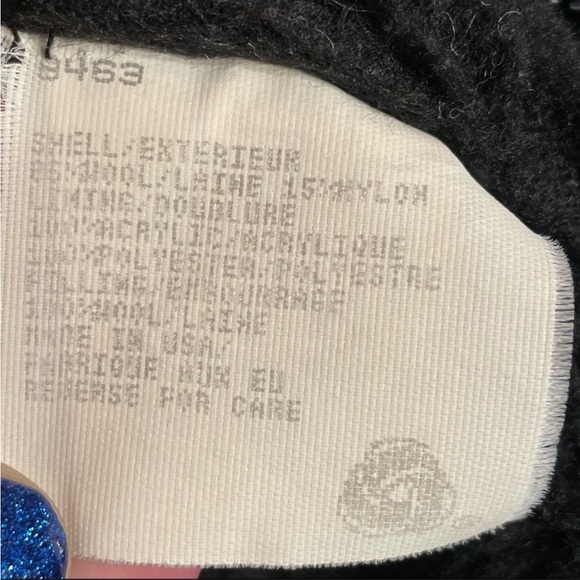 Vintage Woolrich Plaid Wool Blend Sherpa Fleece Lined Wool Filling Barn Jacket L - Picture 12 of 16